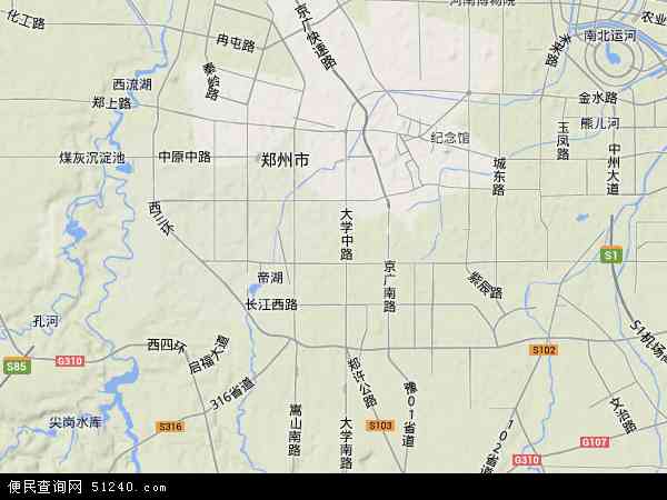 中国 河南省 郑州市 二七区本站收录有:2021二七区卫星地图高清版
