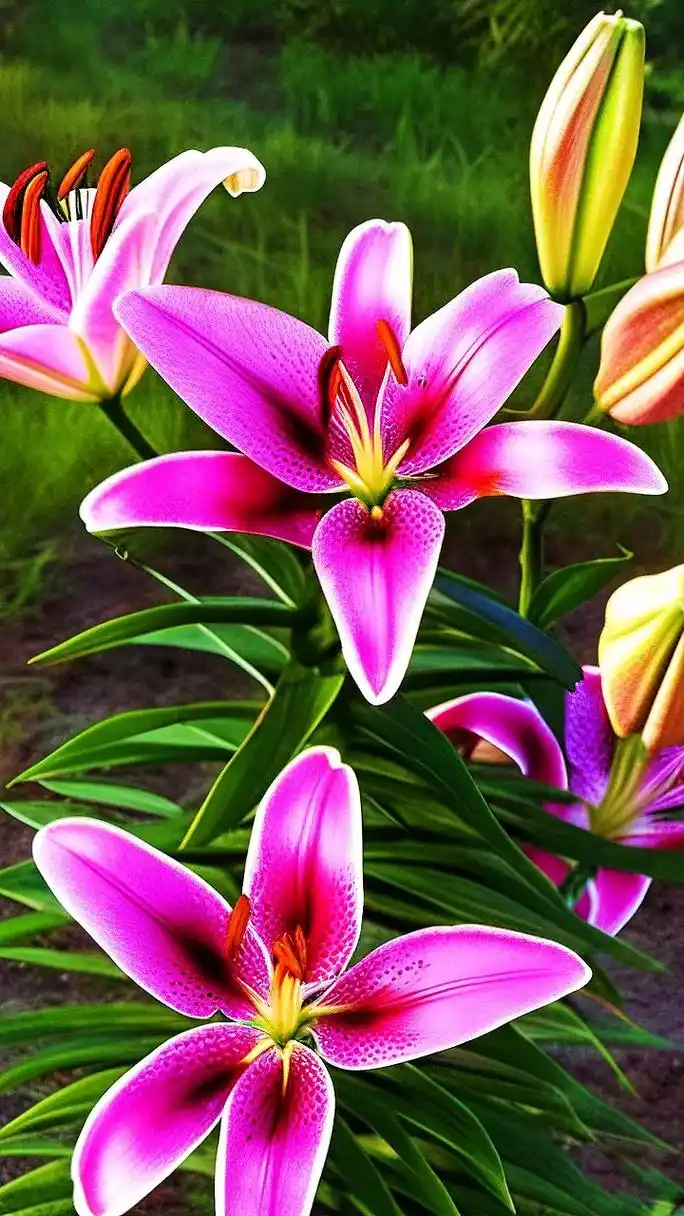 壁纸 #治愈系风景 #百合花@dou 小助手  - 抖音