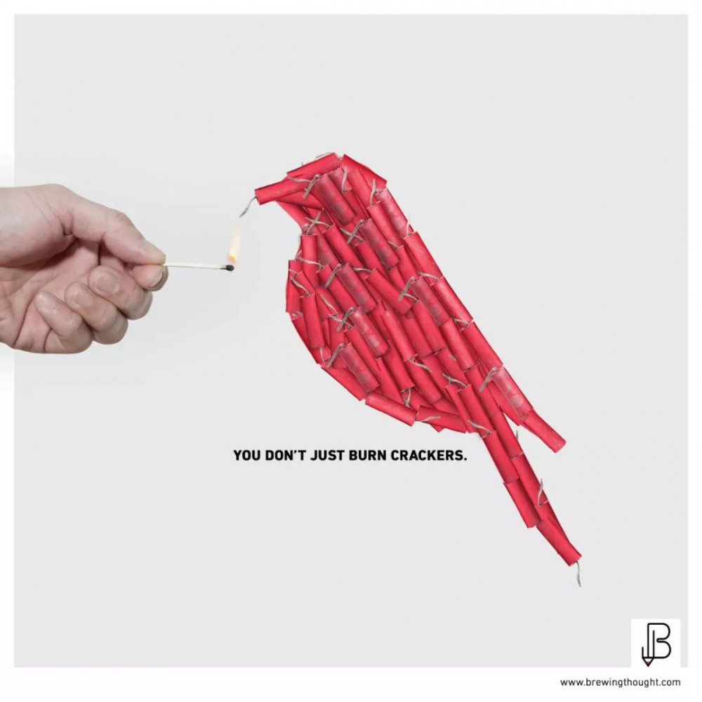 看完这些脑洞大开的海报,我才知道什么是创意!