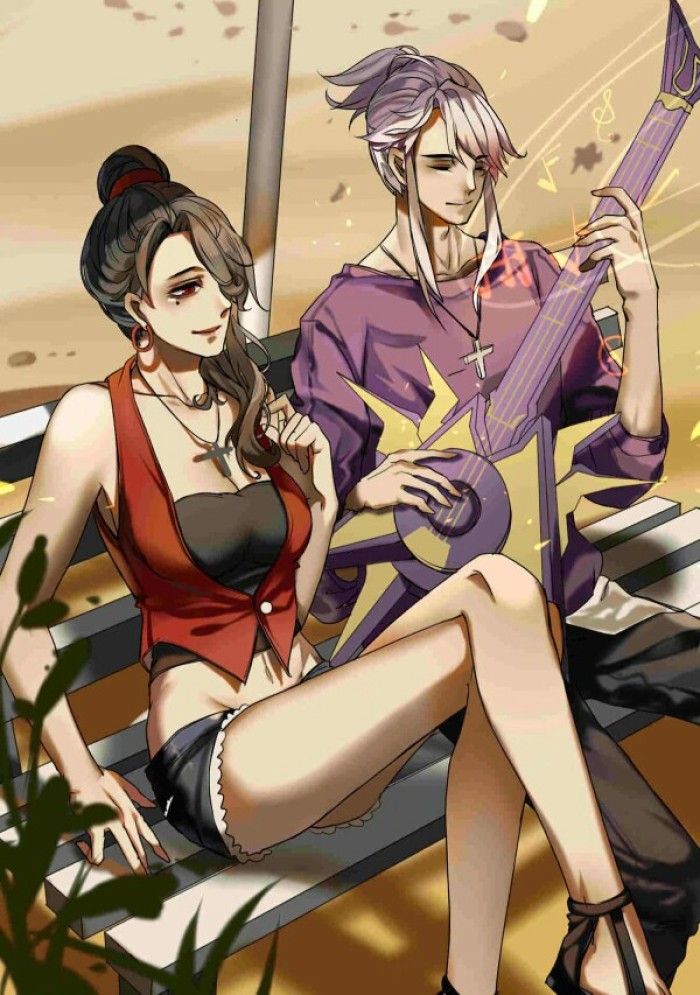 高渐离用演奏来为阿轲过情人节,于是阿轲就很开心,可结果