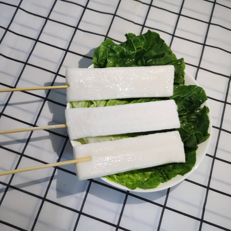 年糕烧烤排串1kg20串铁板皮脆火锅麻辣烫冷冻年糕