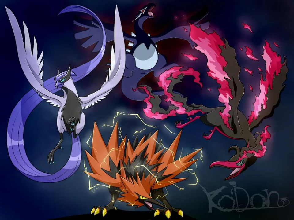 假设三圣鸟能够再次进化急冻鸟太美了