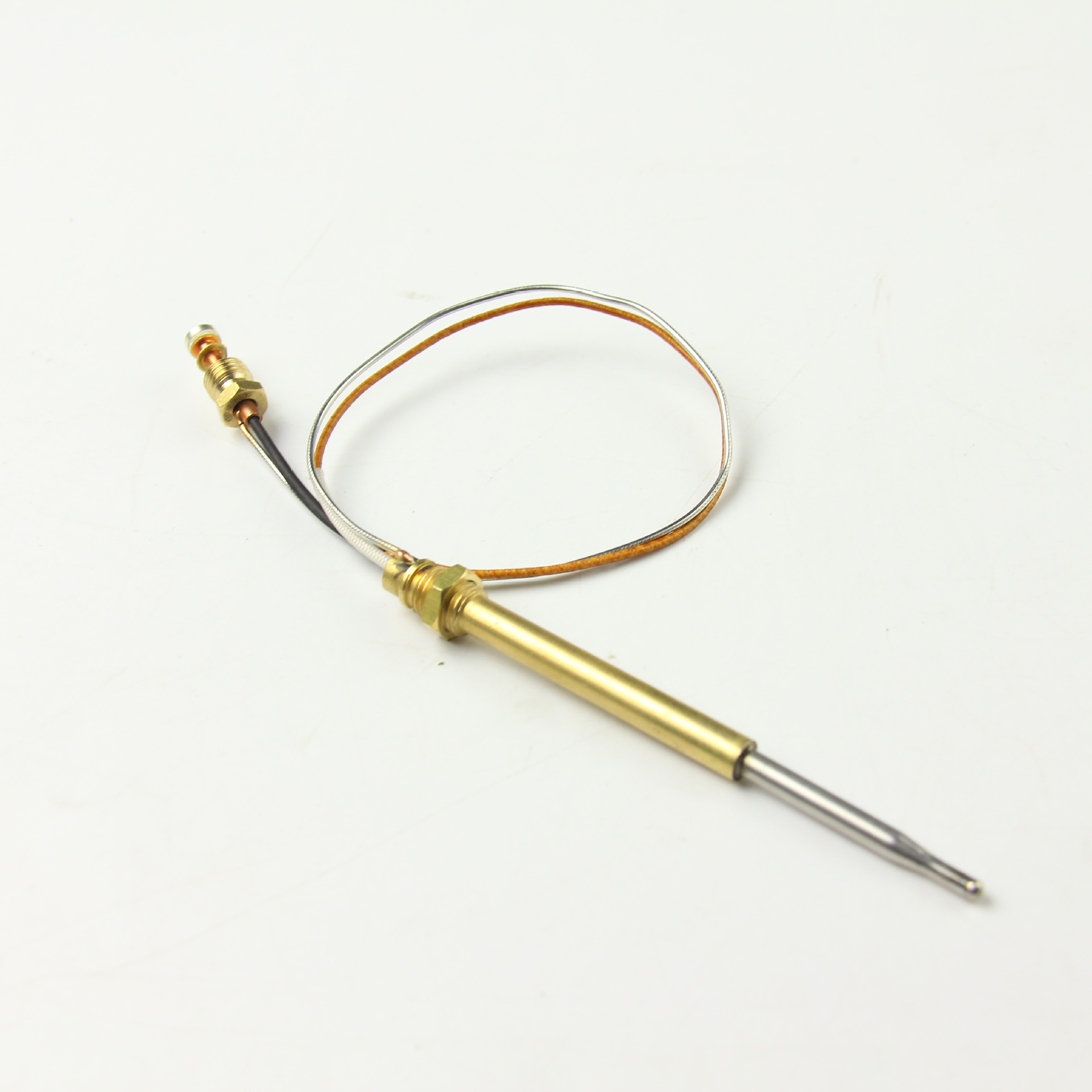 燃气灶煤气灶电磁阀热电偶 优良双线型热电偶煤气灶熄保装置配件