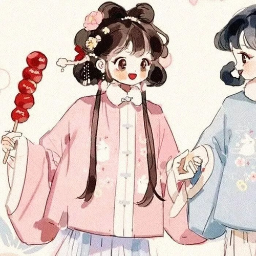 两组古风闺蜜头像