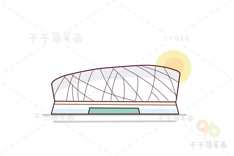 教你画鸟巢简笔画鸟窝怎么画简笔画教程简笔画大全鸟窝简笔画北京鸟巢