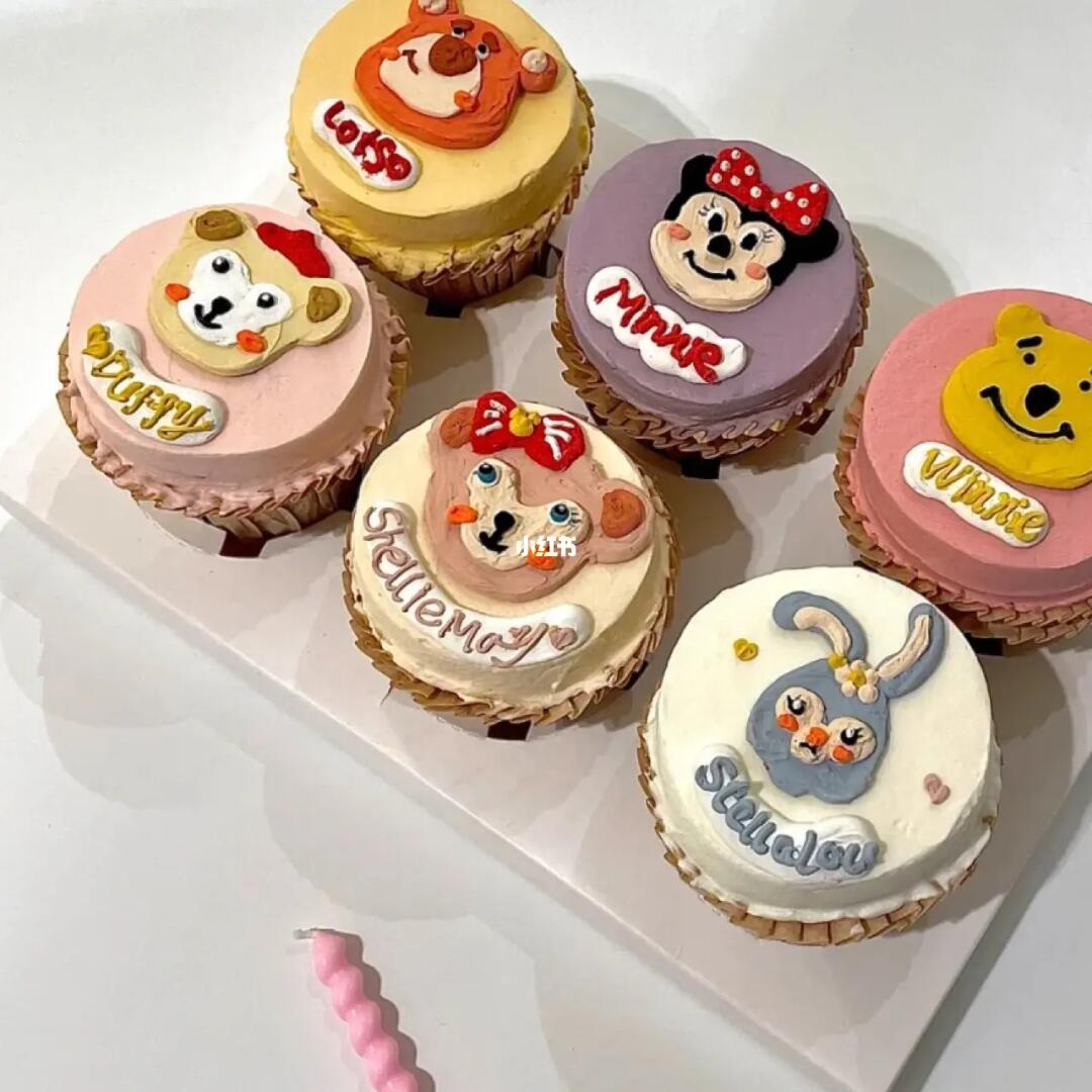 唐山甜品点手绘纸杯超级可爱纸杯蛋糕