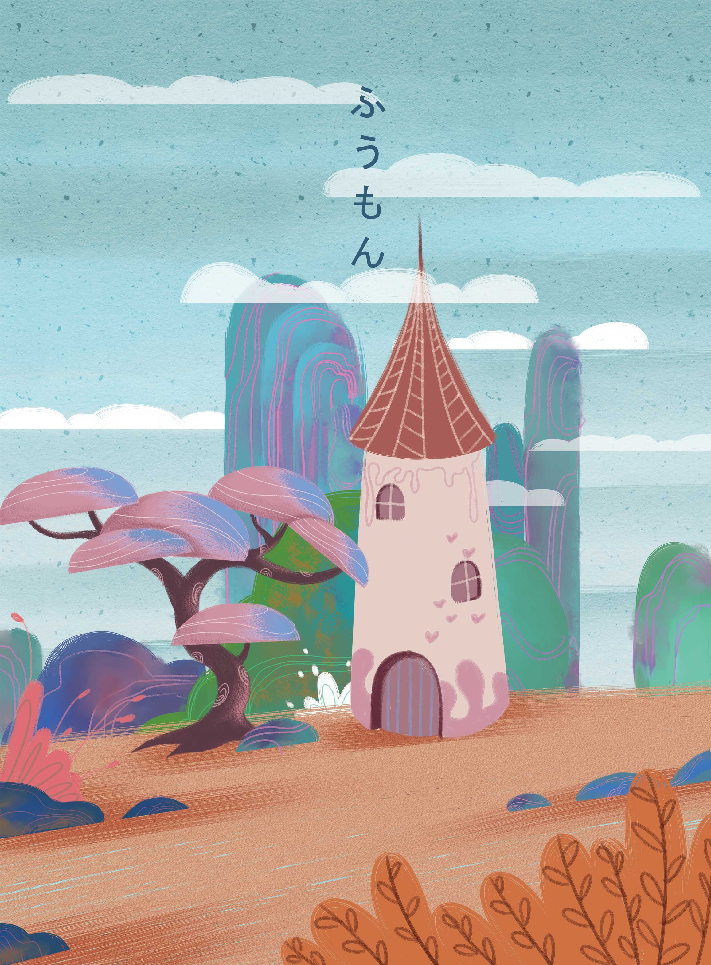 日系小清新文艺唯美梦幻手绘插画第16弹