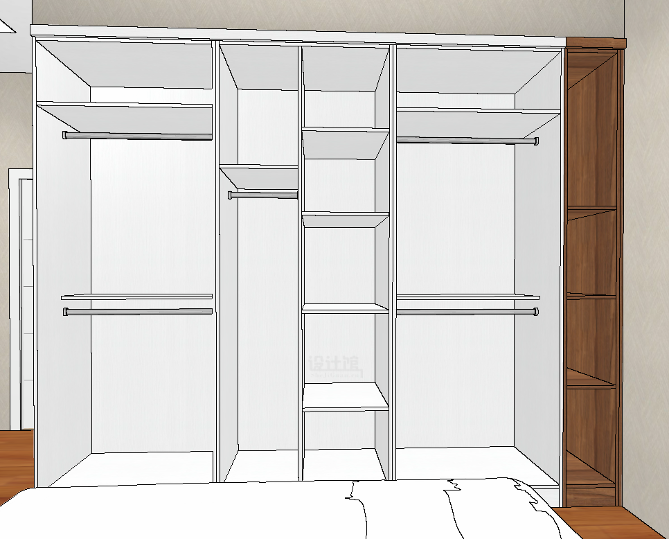 衣柜门多宽合适太大不好开门太小容易变形
