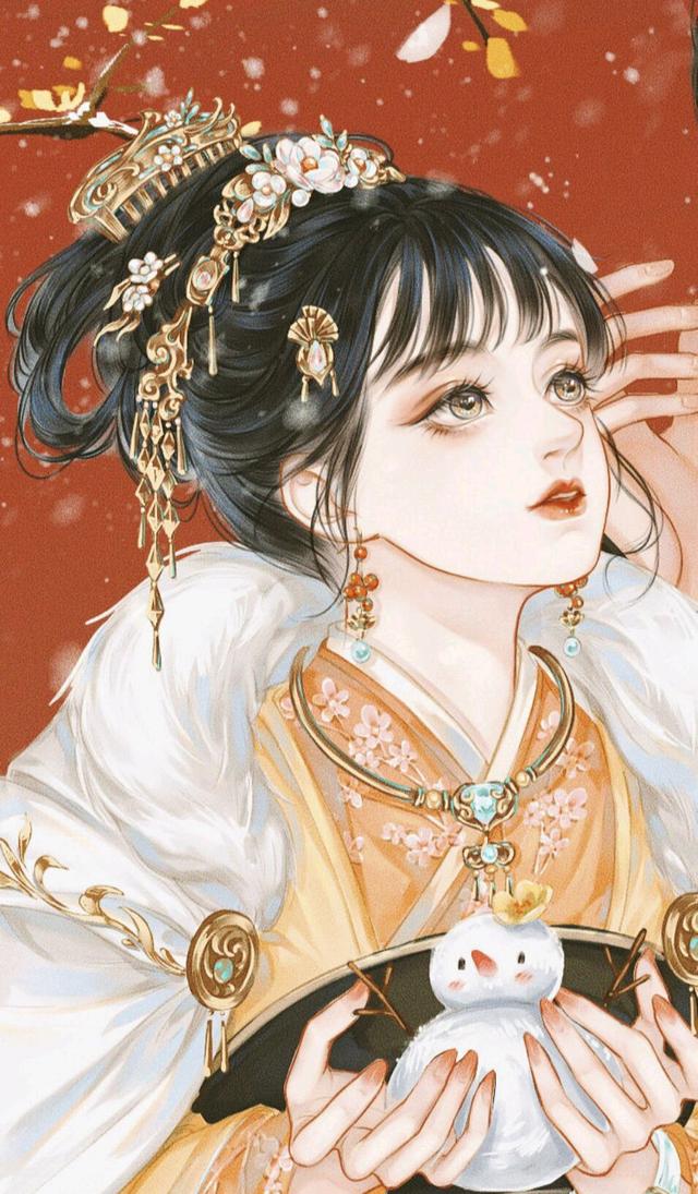 精选集:30张动漫古风美女高清壁纸图片