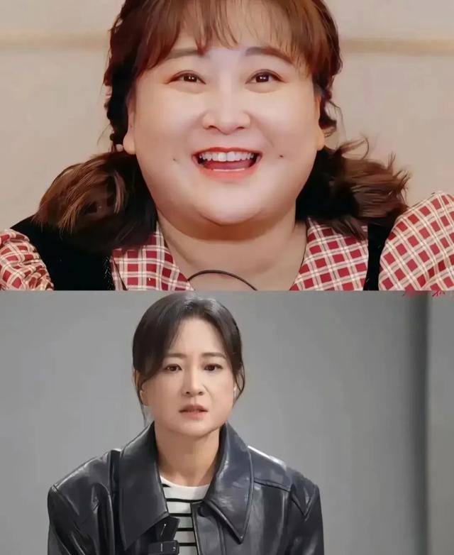 从前的贾玲,胖胖的身材,圆圆的脸蛋,一笑起来就有两个可爱的小酒窝.