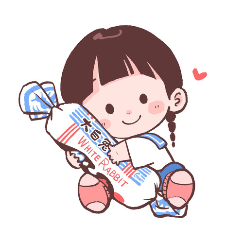 一组可可爱爱的吃糖头像(*≧ω.