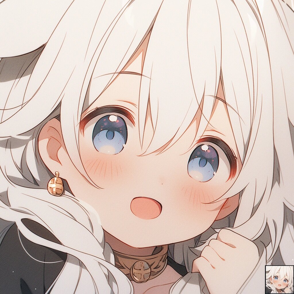 可爱加倍|激萌小女生动漫头像