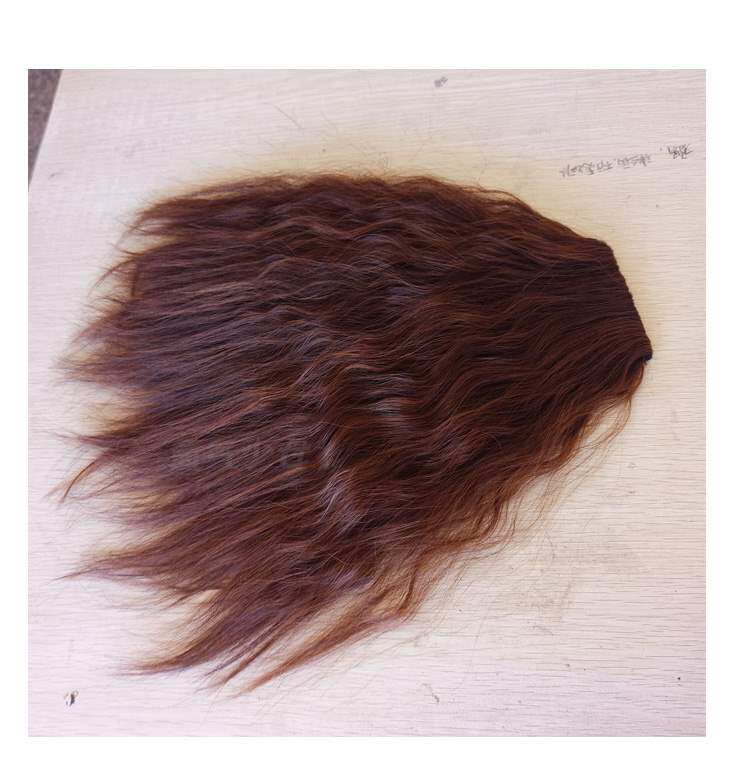 玉米假发发根刘海隐形无痕头顶补发直发片