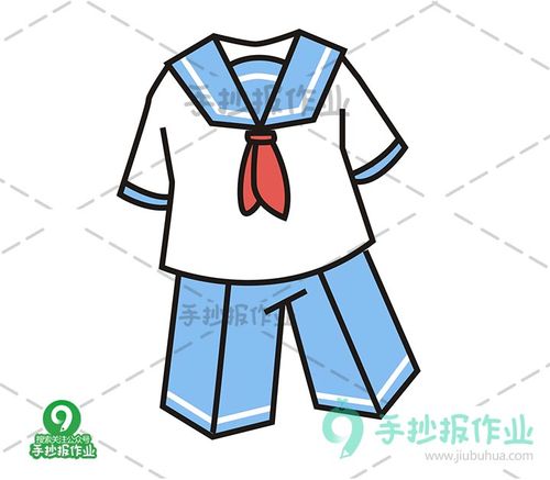 的水手服简笔画怎么画水手服简笔画画法水手服简笔画水手服简笔画画法