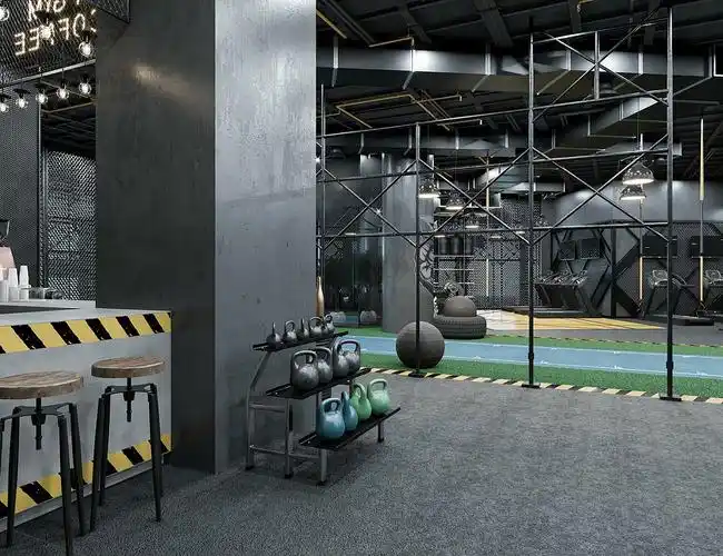 工业风健身房