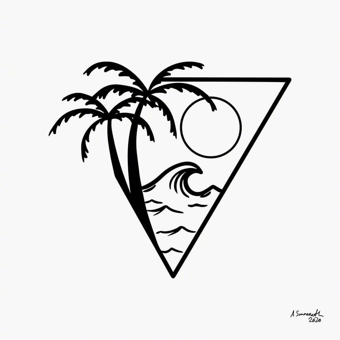 三角构图山川日月尽在眼前anettesommerseth