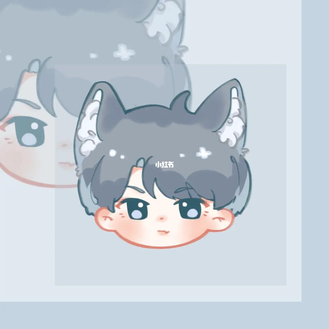 小狼崽#接稿  #稿件展示  #q版  #饭圈美工