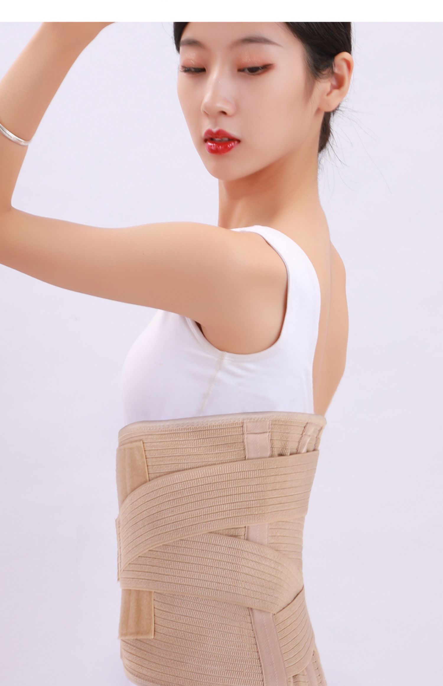 胸腰椎固定支具腰间盘术后护腰带肋骨腰部压缩性骨折加宽腰围加宽型