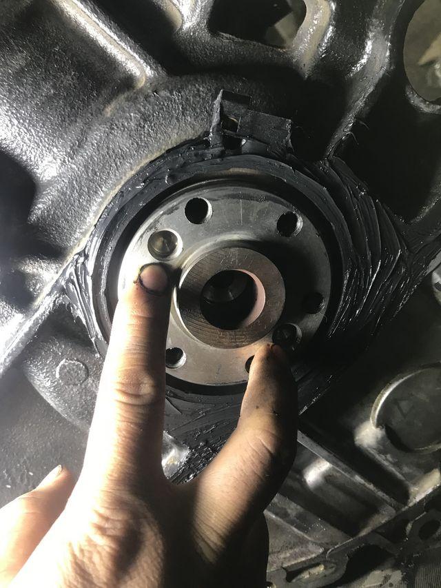 曲轴后油封怎么安装的