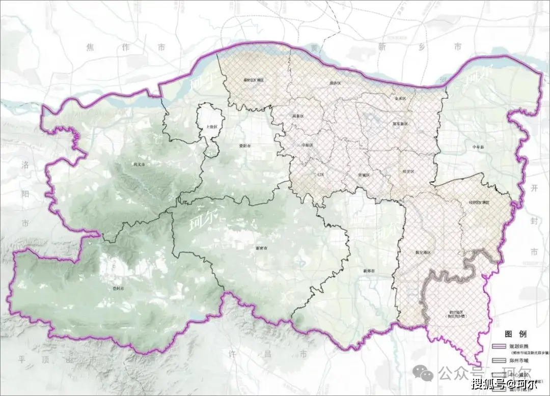 速看:郑州高新区扩容后核心区域规划公示!