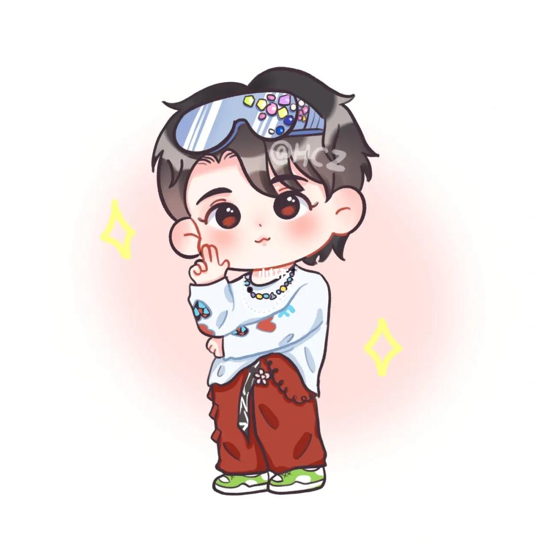 刘耀文 #q版  #约稿 #q版人物