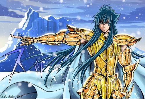 谁给我一张《冥王神话》中水瓶座黄金圣斗士的图片