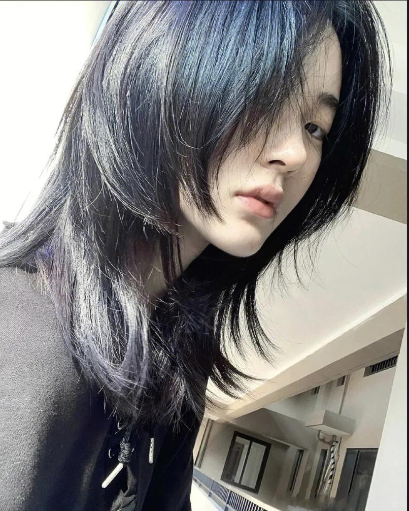 不挑脸的发型日式狼尾鲻鱼头让人心动的日系短发