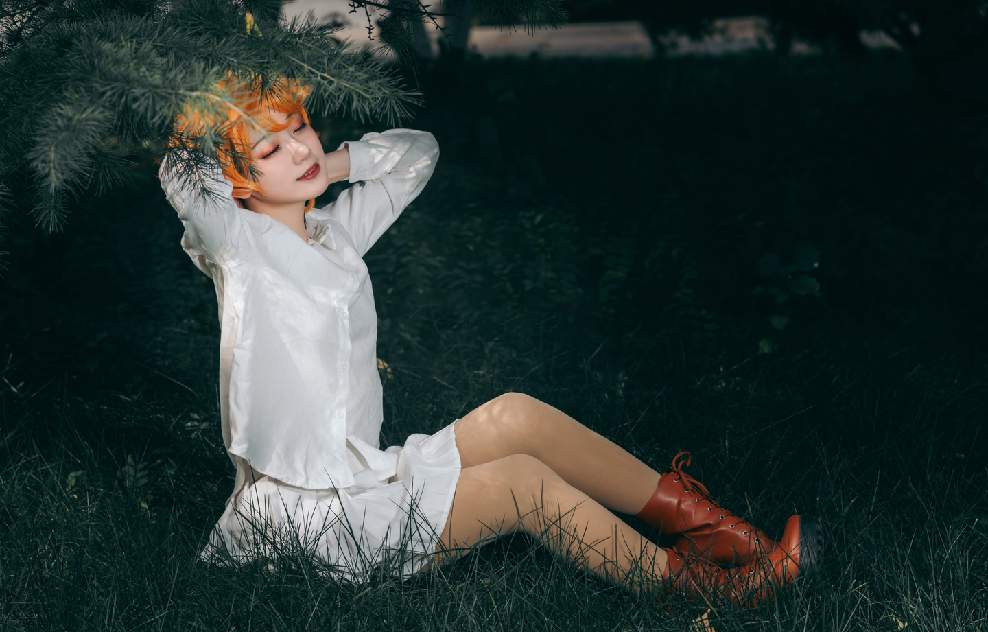 约定的梦幻岛艾玛cosplay