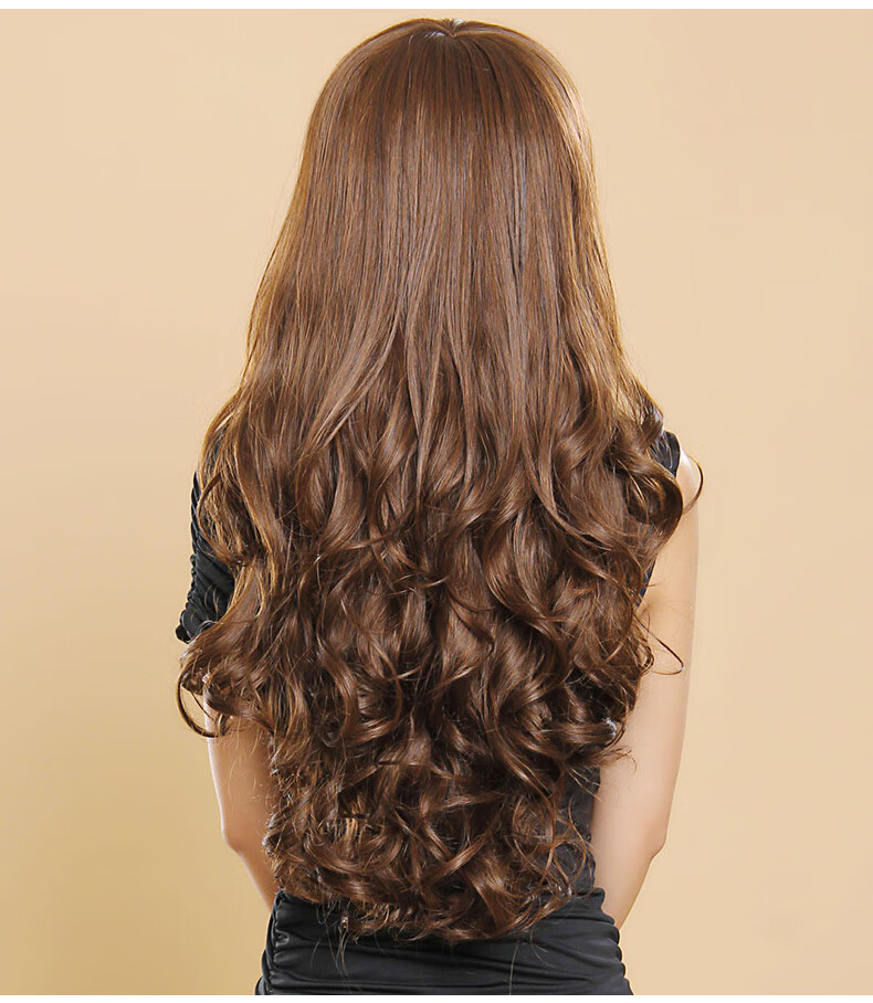 恒发假发女长发长卷发大波浪全头套女士发套自然逼真隐形头套式假发深