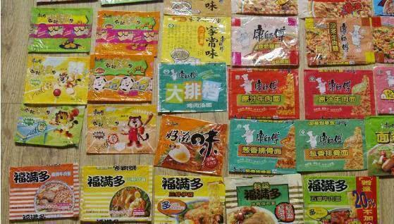 儿时吃过"最早"的6大方便面,全吃过的是"牛人",你是几零后