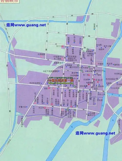 青铜峡市区详细地图全图查询