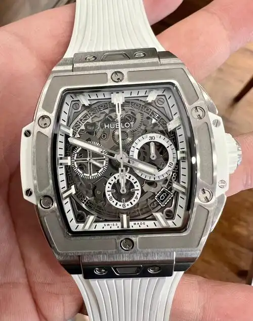 宇舶最新款大爆炸酒桶642白钛