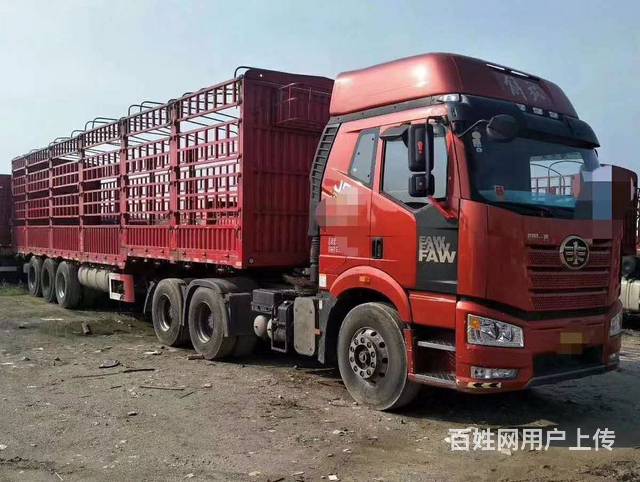 【图】- 一汽解放半挂13米高栏车 460马力国5 首付8万 - 云浮罗定货车