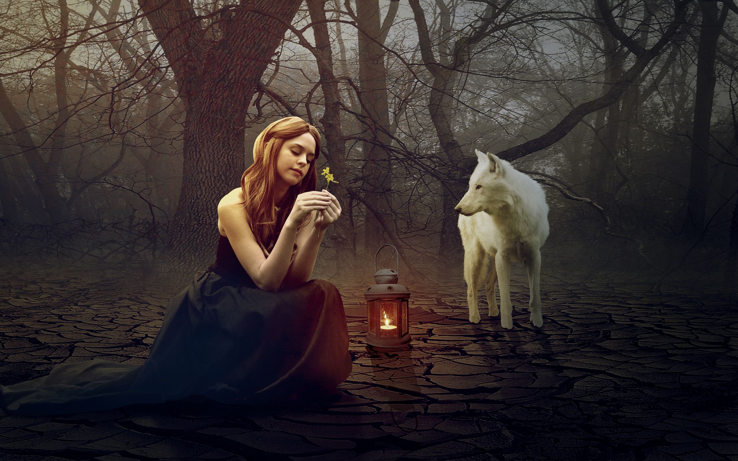 被狼养大的女人猎人想把她培养成奴隶