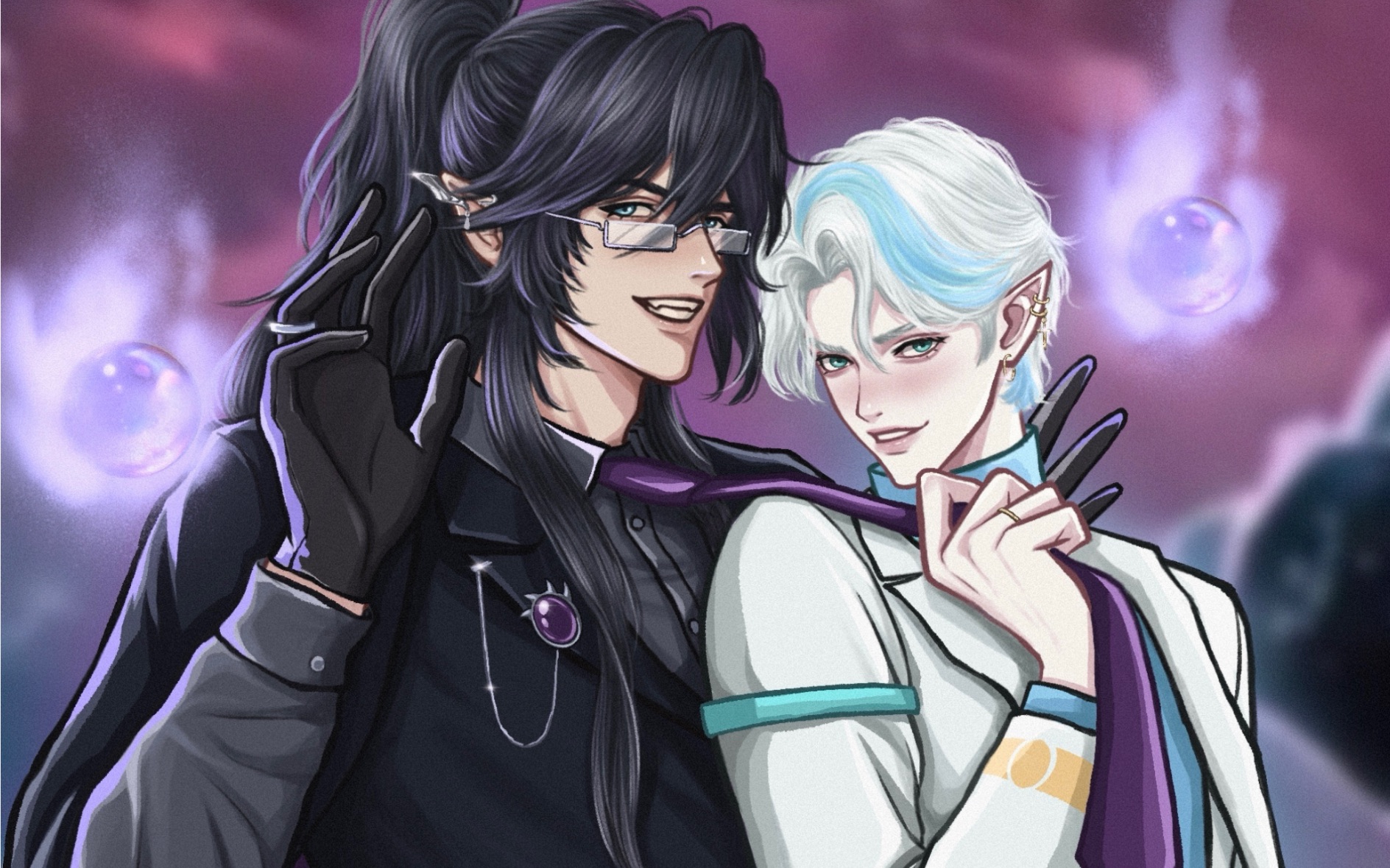 赛尔号|卡修斯|布莱克|拟人|画画