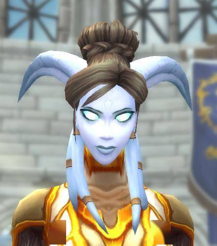 魔兽世界:已经实装的德莱尼女性定制外观浏览