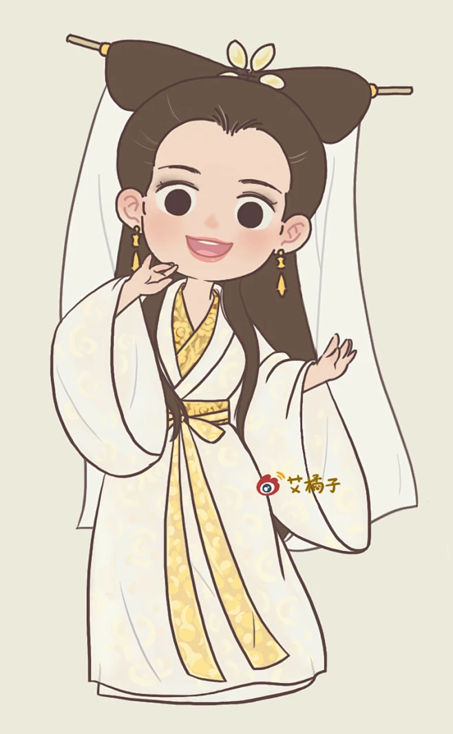 新白同人原创q版漫画 白素贞  作者新浪.