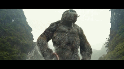 10,《金刚:骷髅岛》(2017),今年还年轻,2020年还要大战哥斯拉,赶紧长