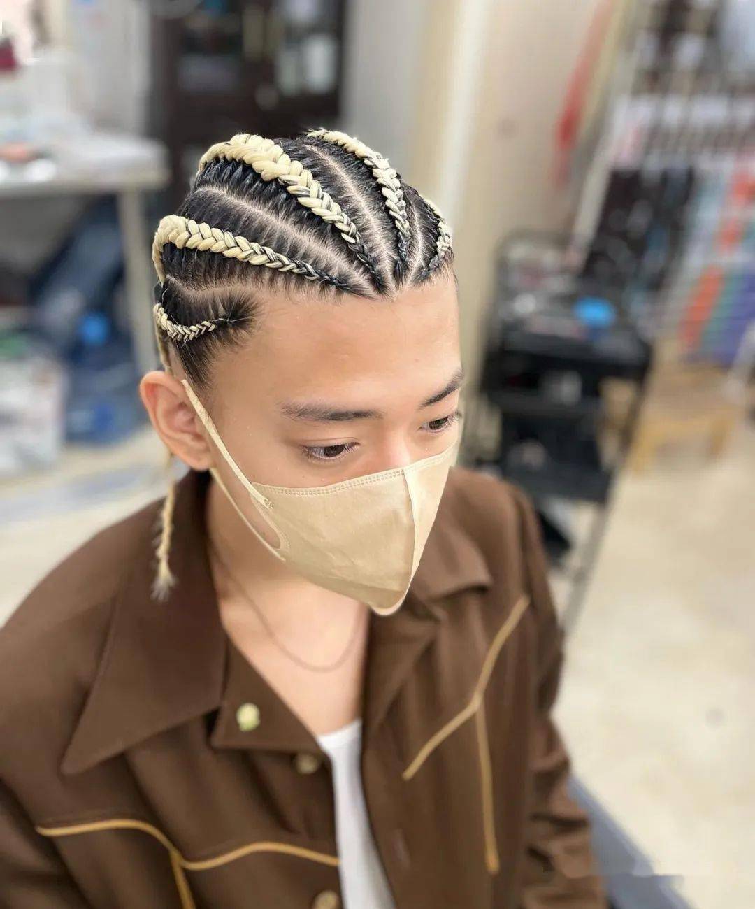 超酷男生版小辫子帅气又有型