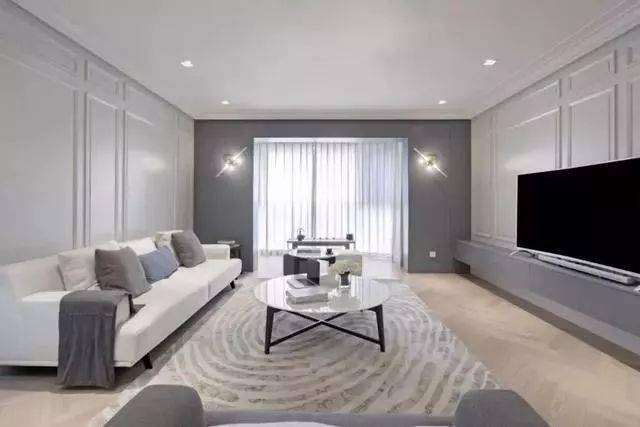 用石膏线装饰天花,简约而不简单,客厅都美了!