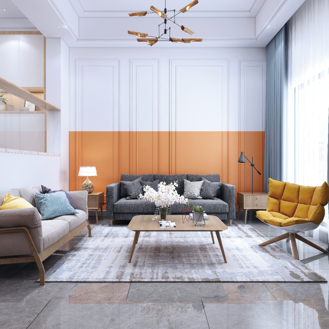 艺术漆的客厅有多"出彩"?