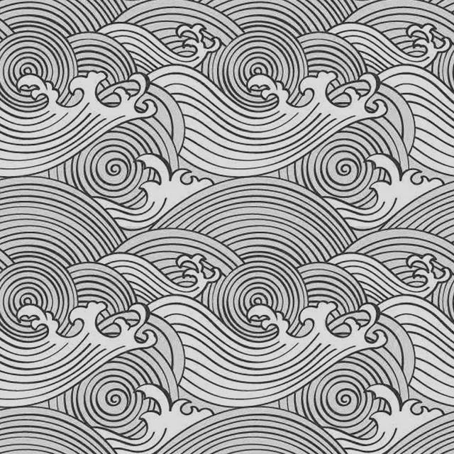 60款传统海浪纹样分享值得借鉴