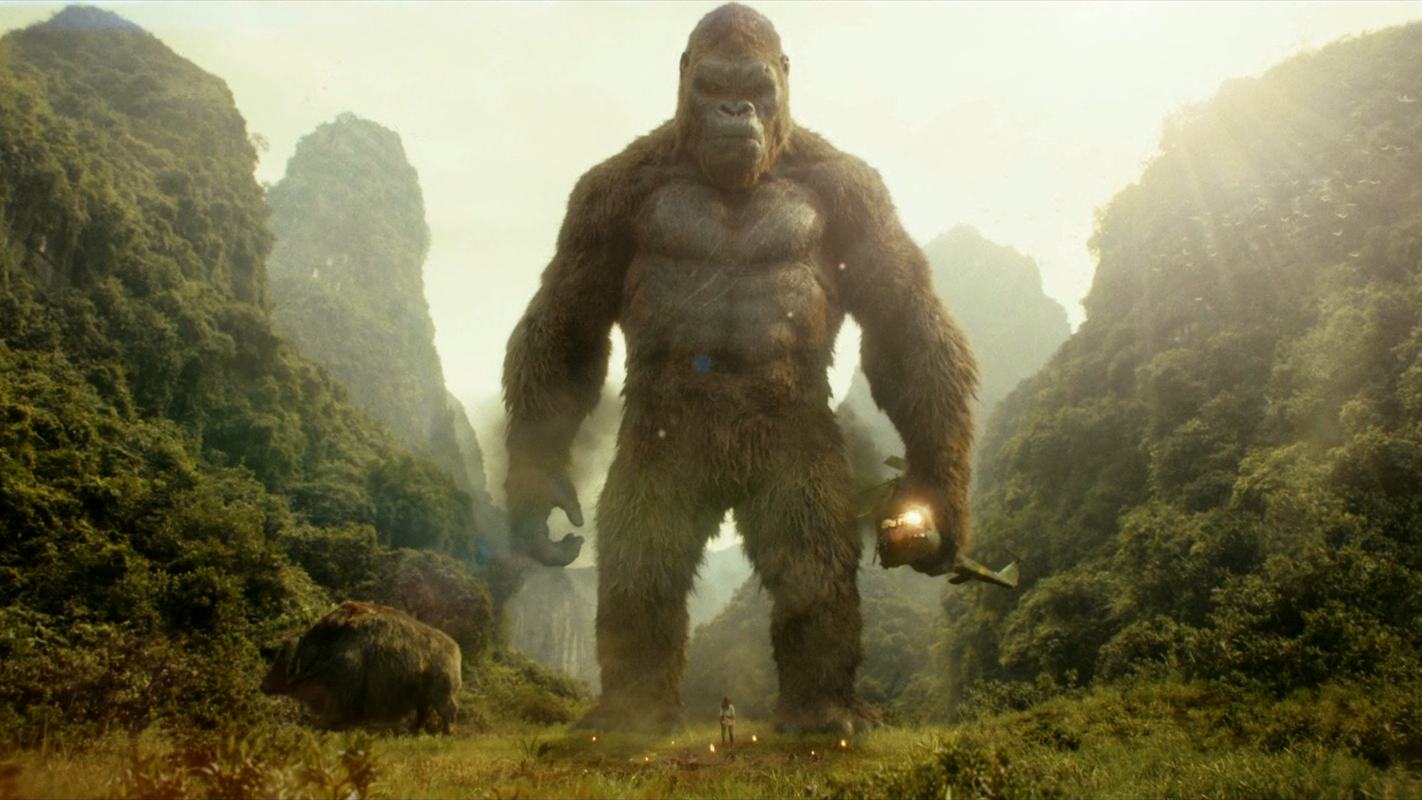 5分钟看完《金刚骷髅岛》未来世界,生物都突变成"百米巨兽"!