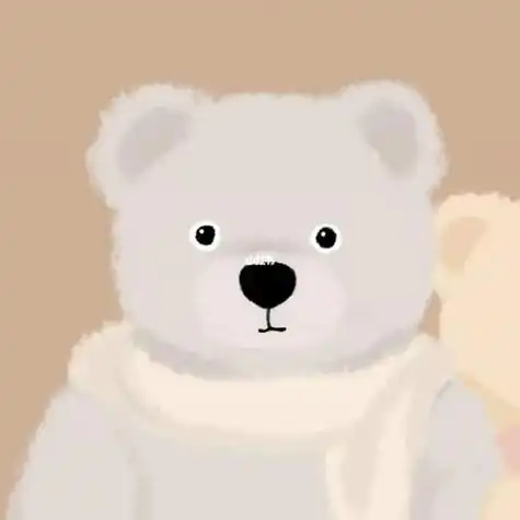 可爱小熊情侣头像