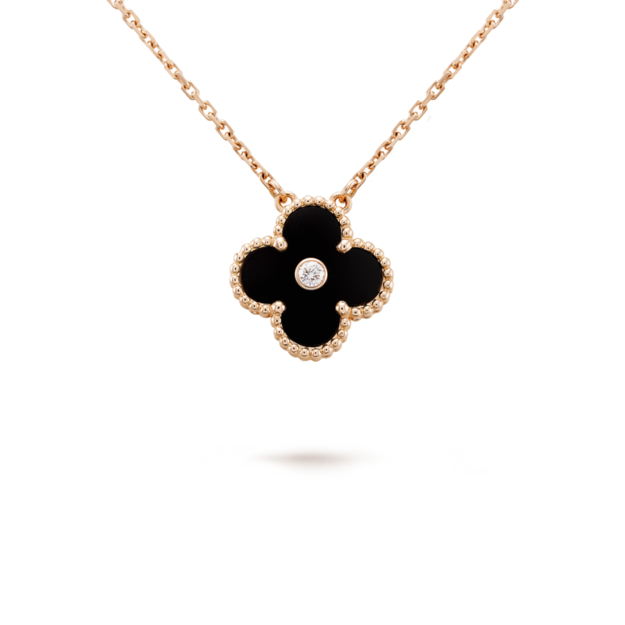 梵克雅宝四叶草带钻项链价格多少?