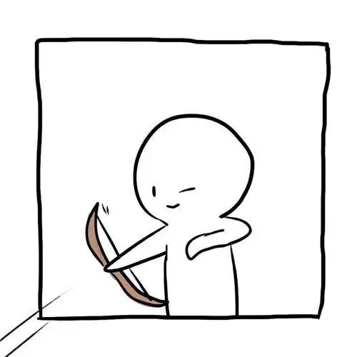 简笔画小人头像