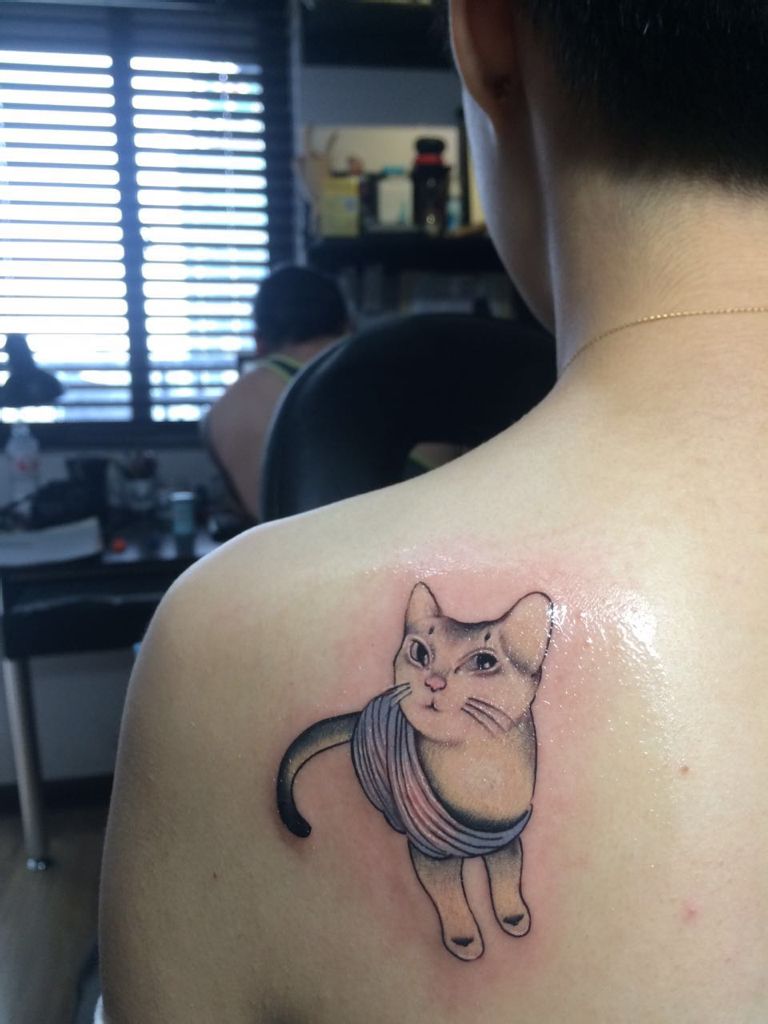 这个纹身大家觉得怎样?