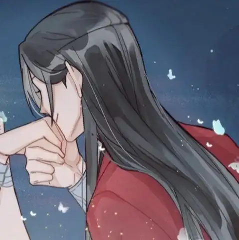 花城和谢怜的情侣头像q版