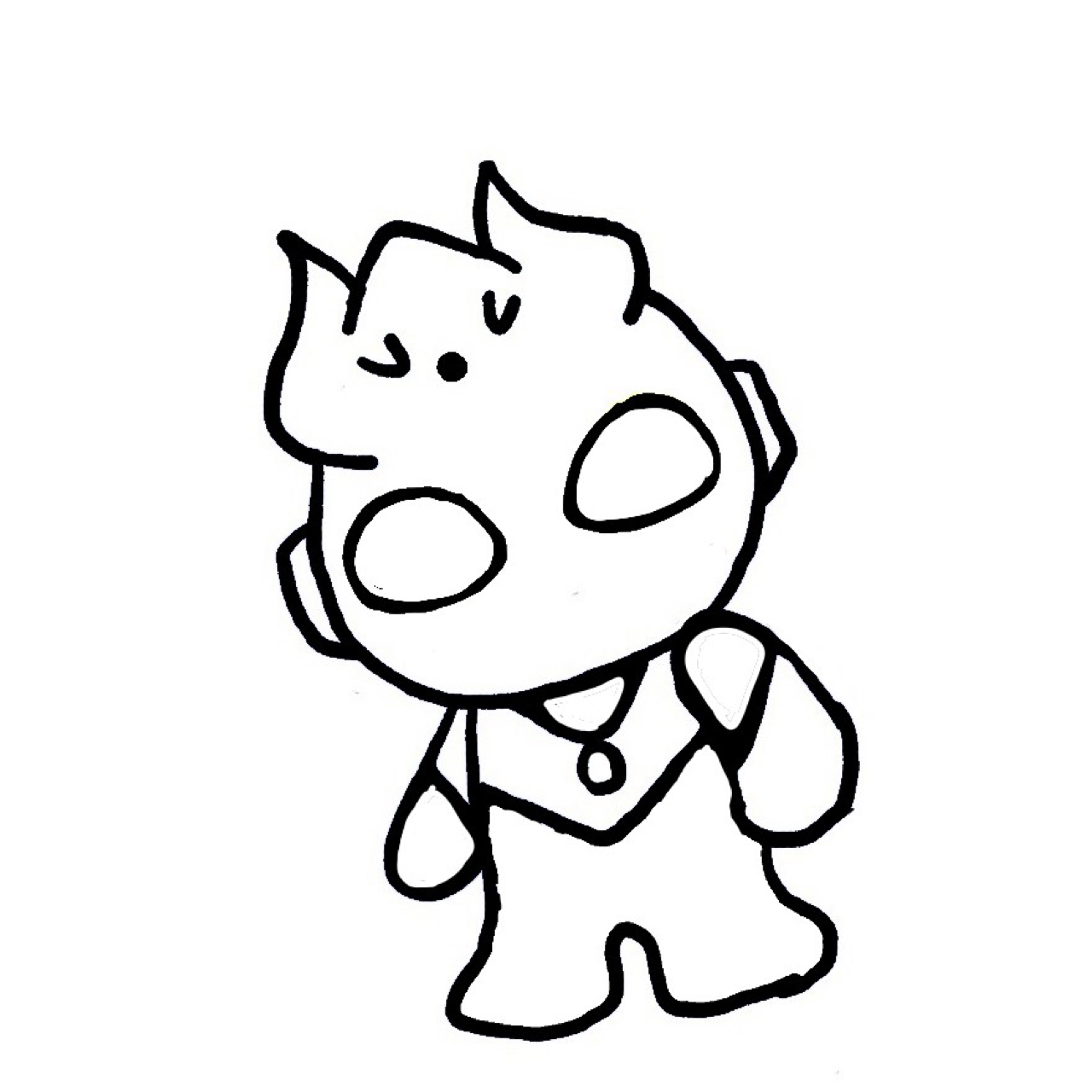 zui简单的97赛罗奥特曼简笔画 05赛罗奥特曼真的超帅的!