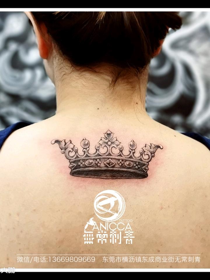 皇冠_纹身图案手稿图片_无常的纹身作品集
